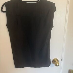 Elegant Black Sleeveless Top